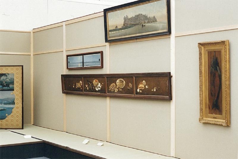 19世紀展油絵展示